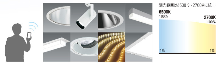 調光調色 Tunable LEDZ | ピックアップ製品 | 遠藤照明