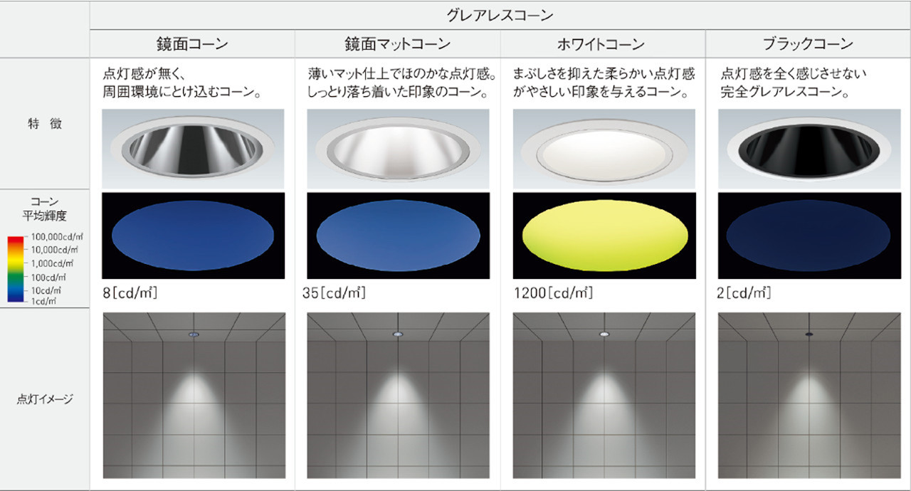 ERD9380B 遠藤照明 グレアレスベースダウンライト 鏡面黒 LED(温白色