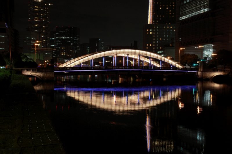 堂島大橋ライトアップ