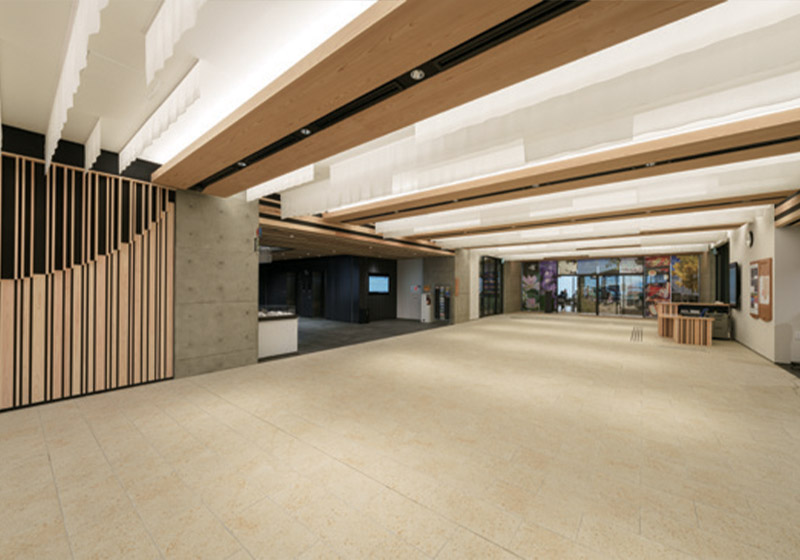 御坊市新庁舎_昼前：色温度5000K・調光率100％