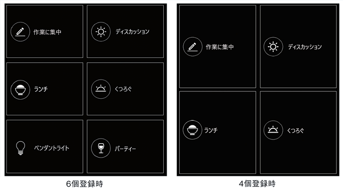 ワンタッチボタン